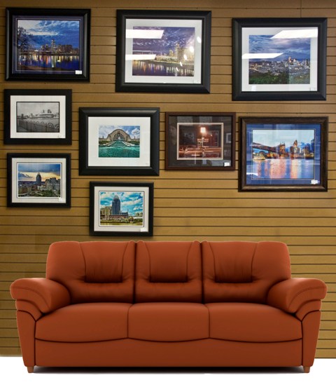 This is an example of a gallery wall gone wrong.