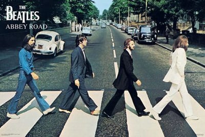 Beatles - Abbey Road Poster