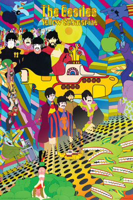 Beatles - Yellow Submarine Poster