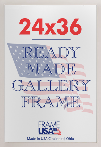 Simply Poly White Poster Frames