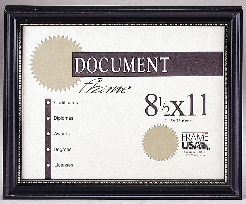 Wood Diploma Frame